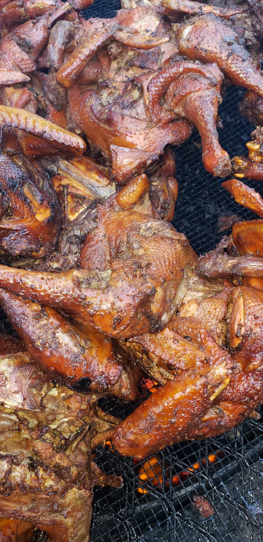 Poulet braise